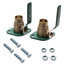 1" Sweat Shut-Off Freedom Swivel-Flange Set (Lead Free)