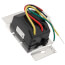 Skylark Dual Fan/Light Control, 1.5A Fan and 300W Incandescent/Halogen Light, 120V, Single Pole, SFSQ-LFH-WH, White, Clamshell Packaging