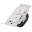 Skylark Dual Fan/Light Control, 1.5A Fan and 300W Incandescent/Halogen Light, 120V, Single Pole, SFSQ-LFH-WH, White, Clamshell Packaging