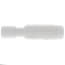3/4" PVC Sch. 40 Short Repair Coupling (Soc x Soc - PVC White with EPDM O-ring)
