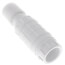 1" PVC Sch. 40 Short Repair Coupling (Soc x Soc - PVC White with EPDM O-ring)
