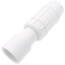 1-1/4" PVC Sch. 40 Short Repair Coupling (Soc x Soc - PVC White with EPDM O-ring)