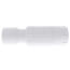1-1/2" PVC Sch. 40 Short Repair Coupling (Soc x Soc - PVC White with EPDM O-ring)