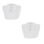 Price Pfister New Style Windsor Faucet Handles for Lav/Kitchen, Pair (Clear/Chrome)