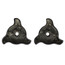 Sayco Citation Faucet Handles for Lav/Kitchen, Pair (Chrome)
