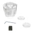 Universal Long/Shallow Broach Diverter Handle for Tub/Shower (Clear)