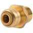 1/4" SharkBite x 1/2" Male Pipe Thread Reducing Connector (Lead Free), U110LFA