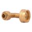 1/4" SharkBite x 3/4" Garden Hose Nut 90-Degree Elbow (Lead Free), U2276LFA