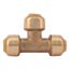 1/4" x 1/4" x 1/4" SharkBite Tee (Lead Free), U358LFA