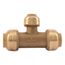 1/2" x 1/2" x 1/4" SharkBite Reducing Tee (Lead Free), U359LFA