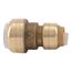 1/2" CTS x 1/2" PVC SharkBite Transition Coupling, UIP4008A
