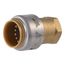 3/4" x 1/2" SharkBite Max FNPT Bullnose Adapter, UR092A
