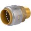 1" SharkBite x 3/4" Male Reducing Adapter (Lead Free), UR142A