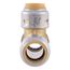 1/2" x 1/2" x 1/2" SharkBite Max Slip Tee (Lead Free), UR3362A