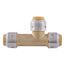 1/2" x 1/2" x 1/2" SharkBite Max Slip Tee (Lead Free), UR3362A