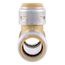 3/4" x 3/4" x 3/4" SharkBite Max Slip Tee (Lead Free), UR3370A