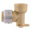 3/4" x 3/4" SharkBite Max FNPT Drop Ear Elbow (Lead Free), UR340A