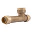 1/2" SB x 1/2" SB x 1/2" FNPT Female Center SharkBite Slip Tee (Lead Free), UR3482A