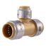3/4" x 3/4" x 1/2" SharkBite Max Reducing Tee (Lead Free), UR412A