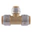 3/4" x 3/4" x 1/2" SharkBite Max Reducing Tee (Lead Free), UR412A