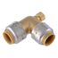 1/2" SharkBite Max Elbow with 1/8" NPSM Thread Drain/Vent (Lead Free), UR5248A