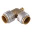 3/4" SharkBite Max 90-Degree Elbow with 1/8" NPSM Thread Drain/Vent (Lead Free), UR5256A