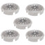 1-9/16" Clear Handle Cap for Moen and Nibco Faucets (5-Pack), SHB0307