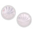 1-1/2" Clear New Style Hot & Cold Handle Caps for Delta Faucets, SHD0562D