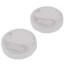 1-1/2" Clear New Style Hot & Cold Handle Caps for Delta Faucets, SHD0562D