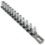 3/8" Drive External Star Socket Set with Rail, 12-Piece (E4-E20)
