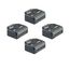 2PM Gen4 2-Channel Wi-Fi Smart Relay with Power Monitoring (Pack of 4)