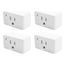 Gen4 Wi-Fi Smart Plug with Power Monitoring (White)