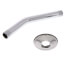 8" Chrome Plated Shower Arm & Stainless Steel Flange