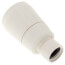2" White Shower Head w/ Plastic Ball, 2.5 GPM