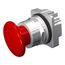 30mm Non-Illuminated Push-Pull 2 Position Maintained Pushbutton Mushroom Head Cap (Red), 52PP2W2