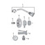 Mixet Complete Kit Single Handle Tub/Shower Trim Kit