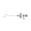 Mixet Single Handle Tub/Shower Trim Kit