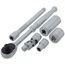 3/8" Drive 6-Point Socket and Ratchet Set, 46-Piece (5/16-3/4", 8-19mm)