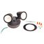 Dual Head LED Security Light, 24W 4000K (Bronze)