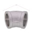 T304 2" Stainless Steel 45-Degree Elbow