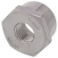T304 1-1/4" x 1/2" Stainless Steel Hex Bushing
