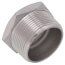 T304 1-1/2" x 3/4" Stainless Steel Hex Bushing