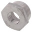 T304 1-1/2" x 3/4" Stainless Steel Hex Bushing