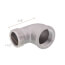 T304 1-1/2" Stainless Steel 90-Degree Street Elbow