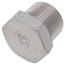 T304 3/8" Stainless Steel Hex Head Plug