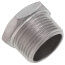 T304 1" Stainless Steel Hex Head Plug