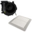 BreezSlim G1 50 CFM Motor & Grille