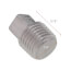 T304 1/4" Stainless Steel Square Head Plug