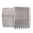 T304 1/2" Stainless Steel Square Head Plug
