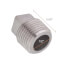 T304 1/2" Stainless Steel Square Head Plug